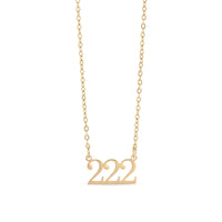 Manifestation Number Pendant