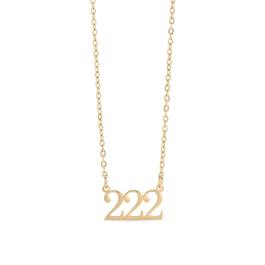 Manifestation Number Pendant