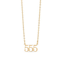 Manifestation Number Pendant