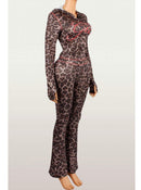 hooded flare jumpsuit women casual fashion style