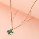 Clover Stainless Steel Necklace