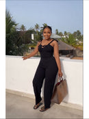 Sleeveless jumpsuit