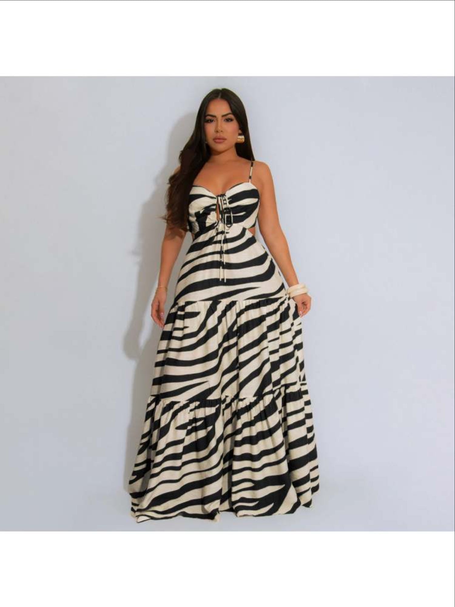 Striped Sun Maxi Dress