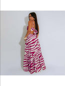 Striped Sun Maxi Dress