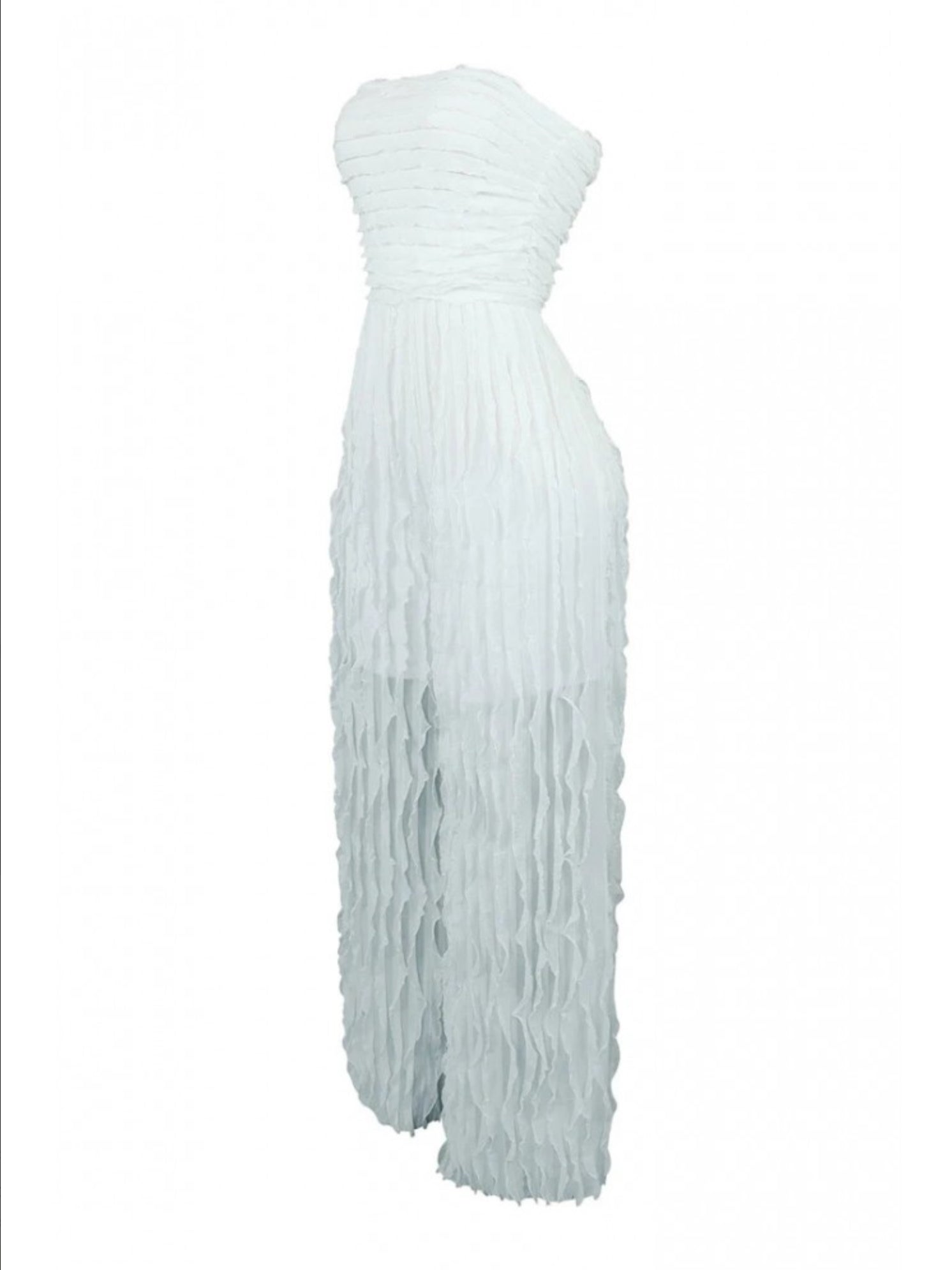Strapless Straight Jumpsuit