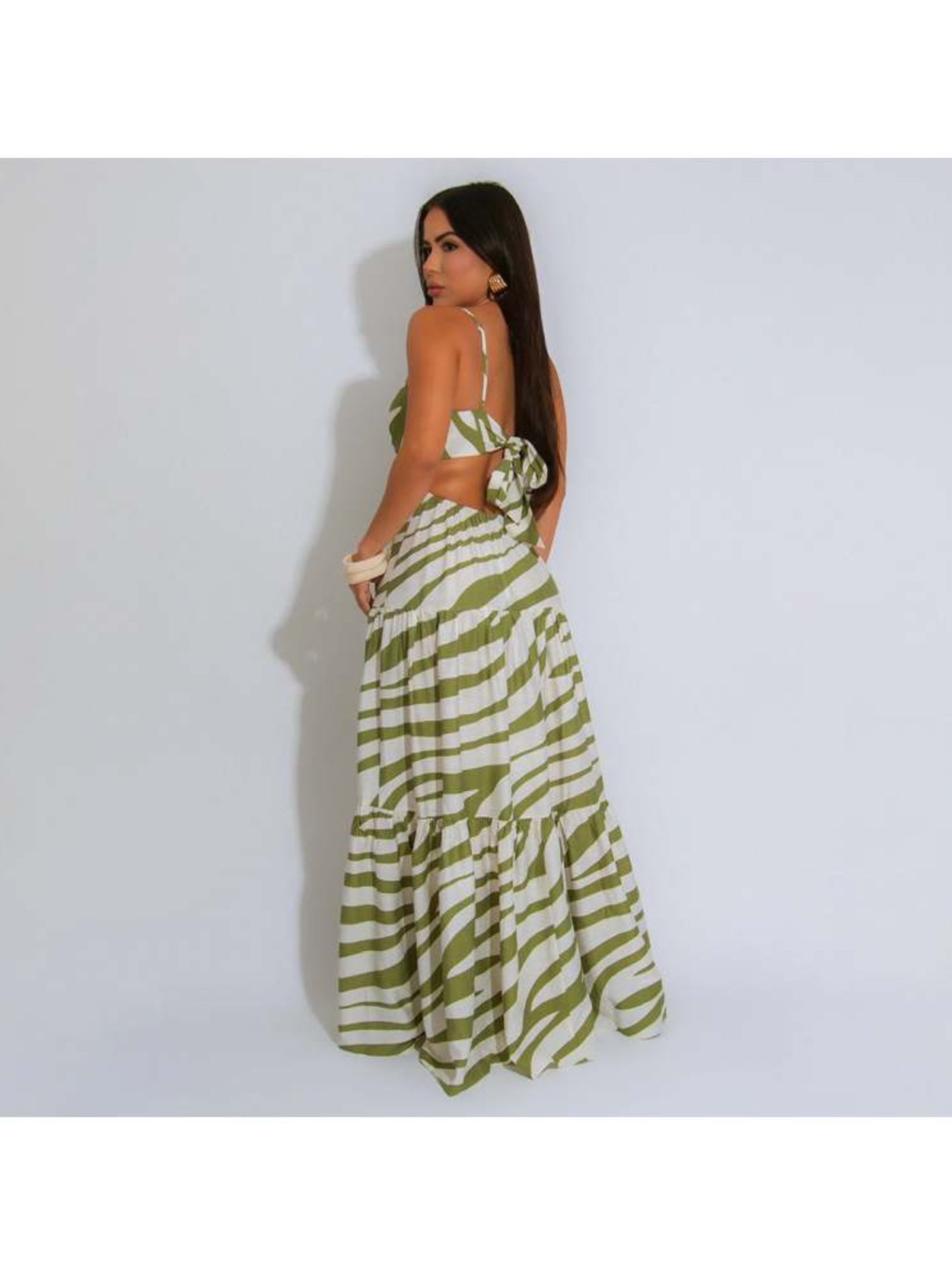 Striped Sun Maxi Dress