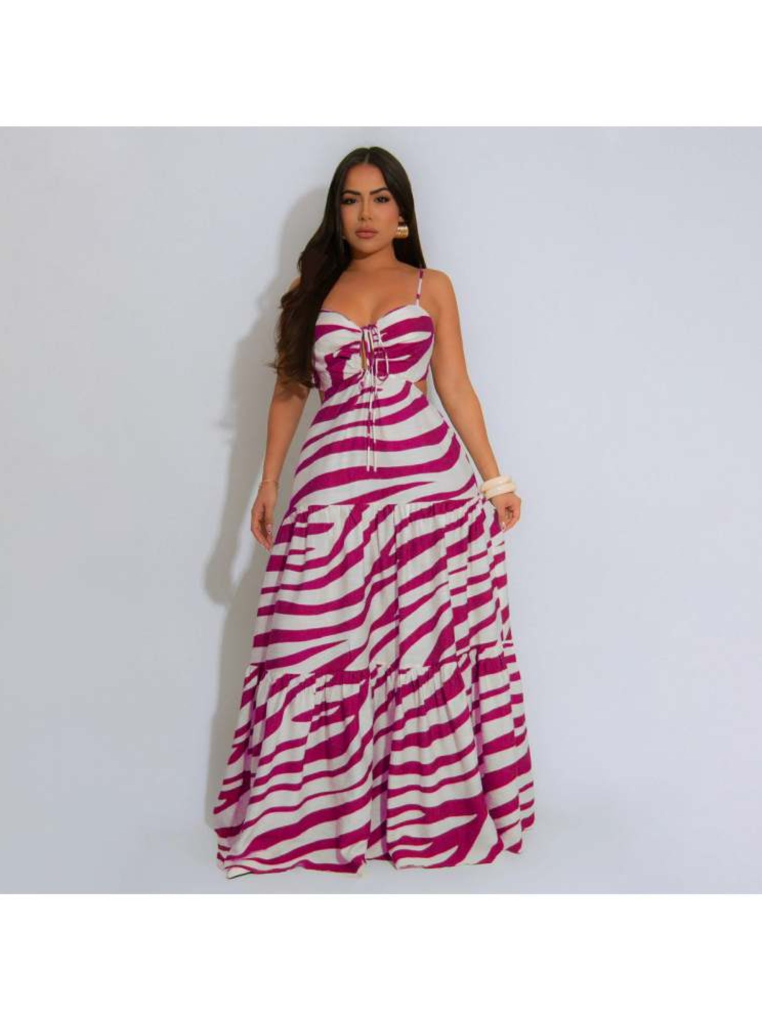 Striped Sun Maxi Dress