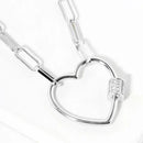 Lock & Love Pendant Chain