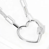 Lock & Love Pendant Chain