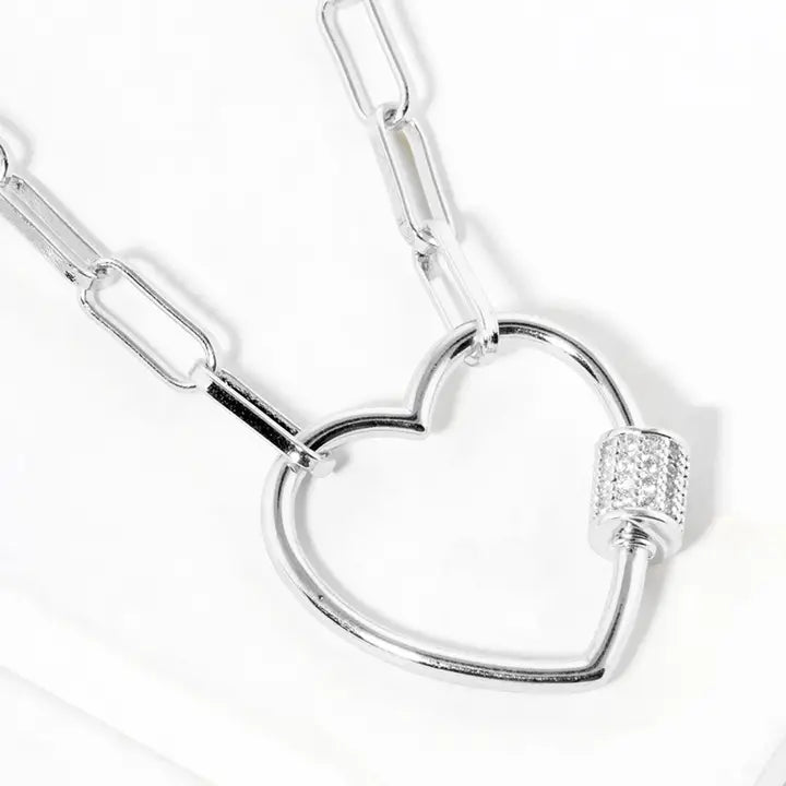 Lock & Love Pendant Chain