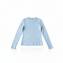 Women’s Ribbed Crew Neck Knit Top
