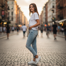 Miracle E Fashions Grab-and-Go Durable Stretch Denim Jeans in Denim - Image 4