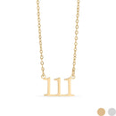 Manifestation Number Pendant