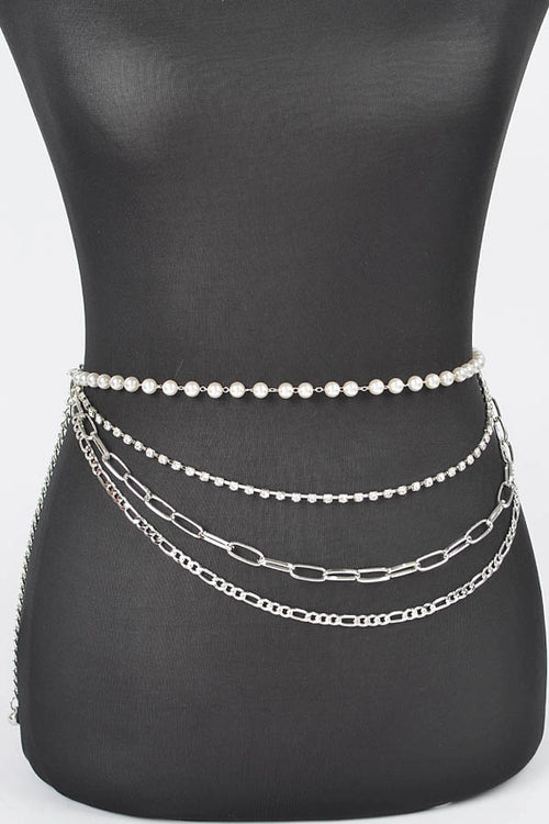 affordable womens layered waist chain belt accessory fashion jewelry body jewelry