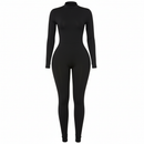 Signature Mock Neck Formal Jumpsuit for Women