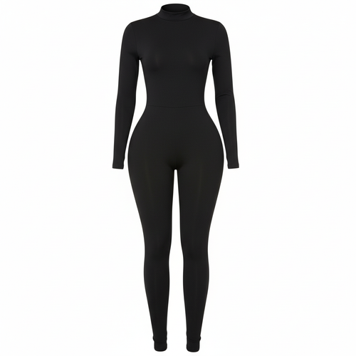 Signature Mock Neck Formal Jumpsuit for Women