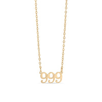 Manifestation Number Pendant