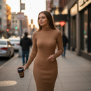 The Column Knit Dress