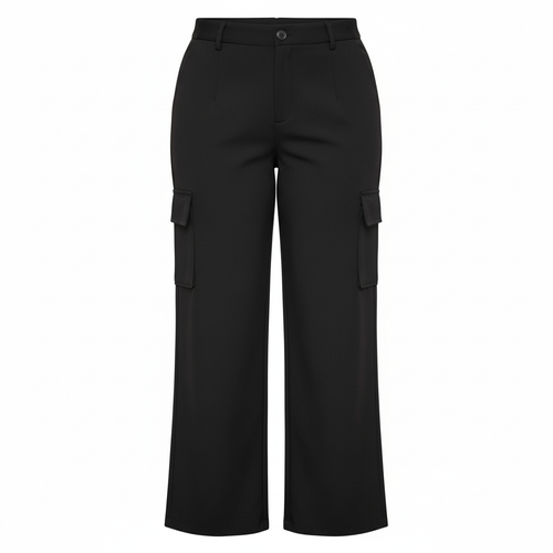 City Flex Plus Size Wide-Leg Cargo Pants