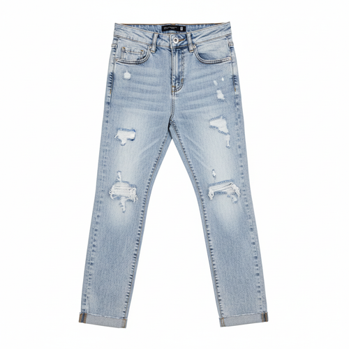 Miracle E Fashions Grab-and-Go Durable Stretch Denim Jeans in Denim