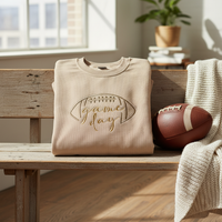 Game Day Corduroy Embroidered Sweatshirt