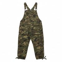 Streetwear Camo Overalls