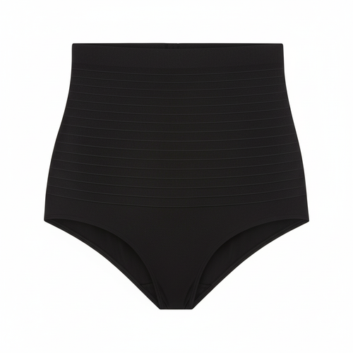 Seamless High-Waist Compression Control Brief
