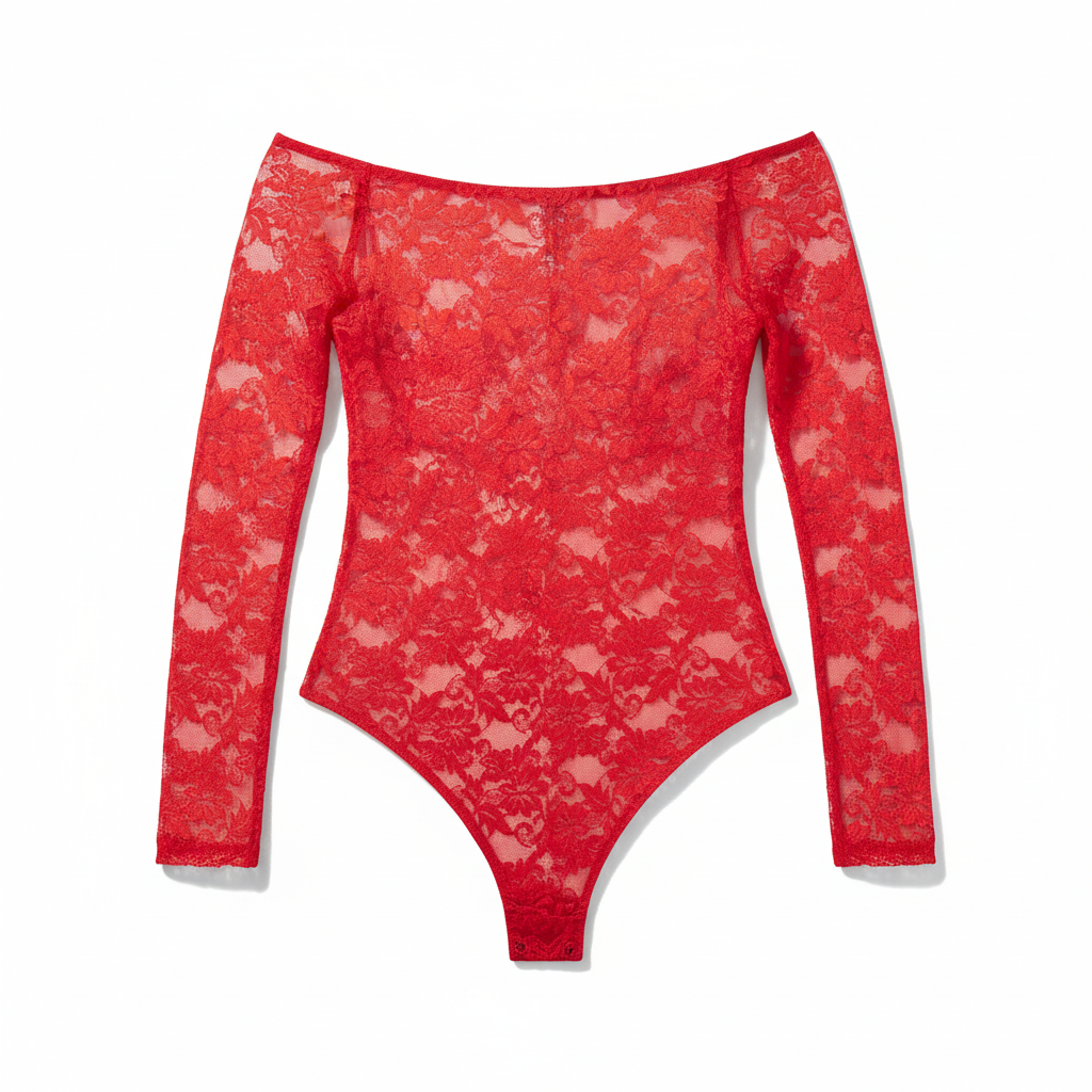 Off the Shoulder Floral lace Bodysuit