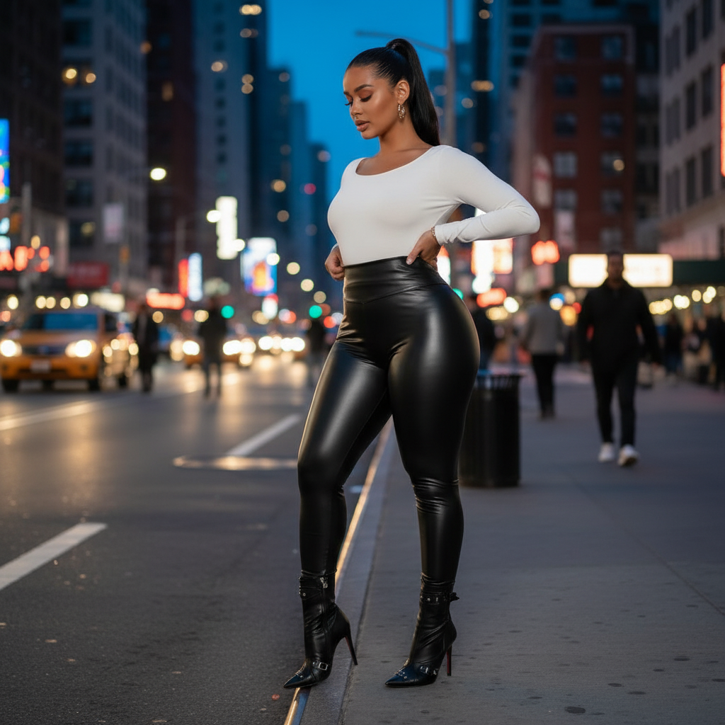 Midnight Gloss Leggings