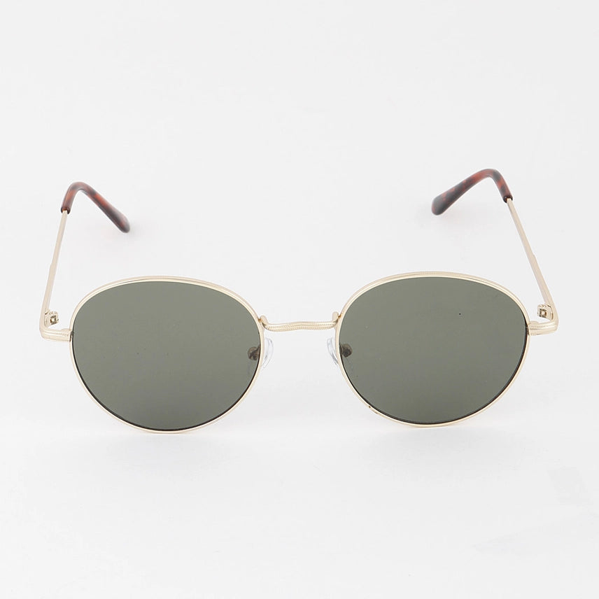 Sleek Round Frame Sunglasses