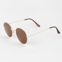 Sleek Round Frame Sunglasses