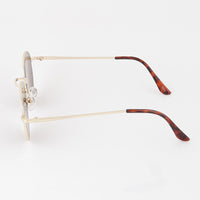 Sleek Round Frame Sunglasses